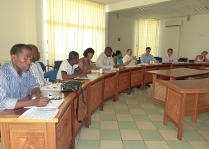 Participants à l'élaboration du cadre de la départementalisation