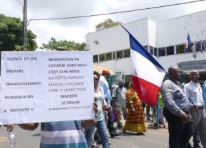 Manifestations à Mayotte contre la gratuité des visas